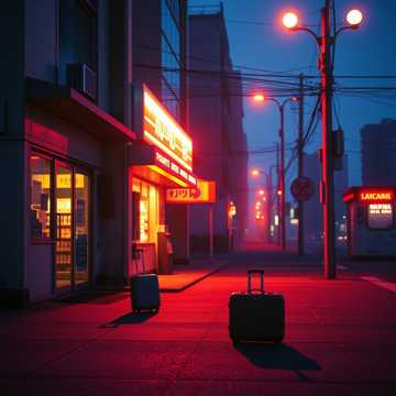霓虹明灭