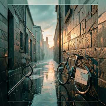 蝉鸣在等雨