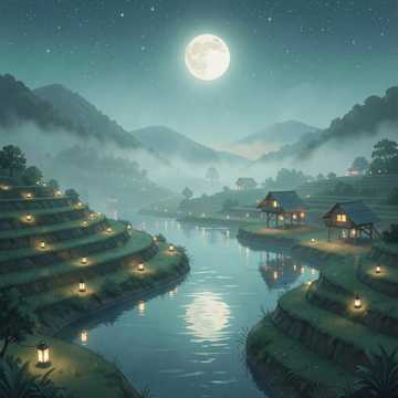 聆听夜晚的西江苗寨-版本2