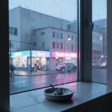 湿透的烟圈