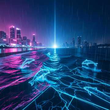 电子霓虹海