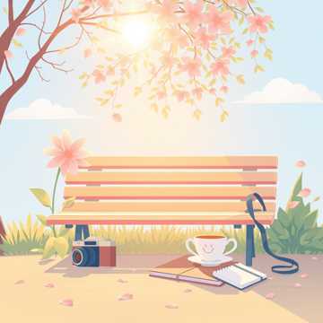 路边小花在眨眼