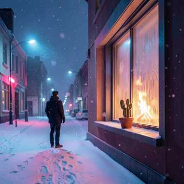 雪地等一束火光-版本2