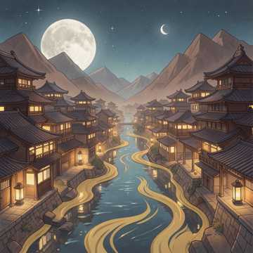 大河回响 韩原月光