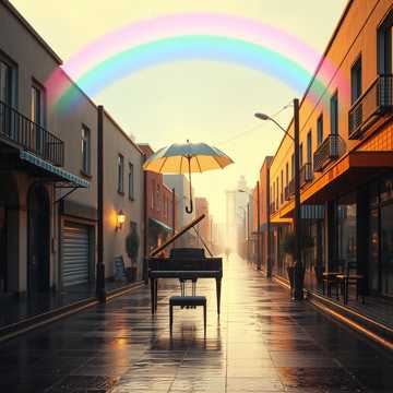 雨过后的风景