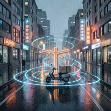 导航黄了又蓝