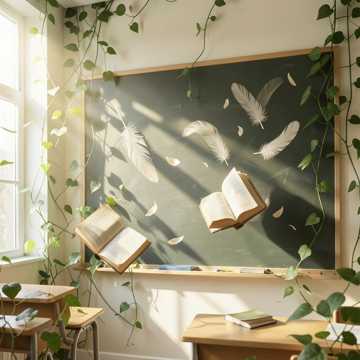 《我的小学教室长满了草》（意象版）