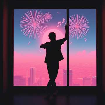音符炸开花