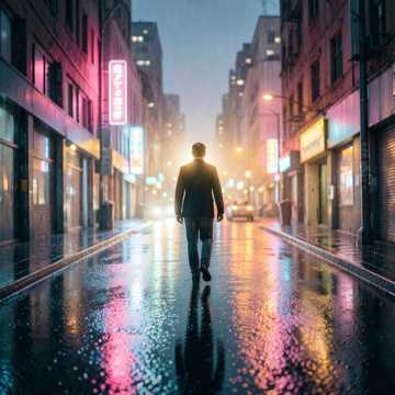 雨后街灯在闪-版本2