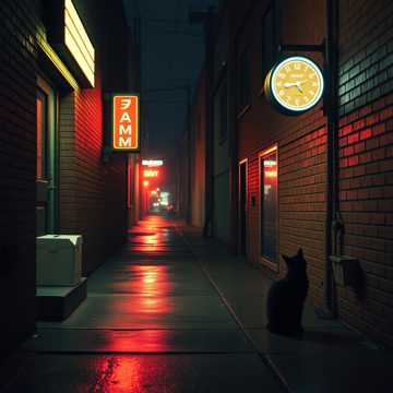 街灯烫眉头