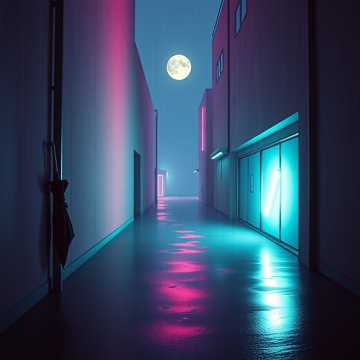霓虹冰 与 旧空巷