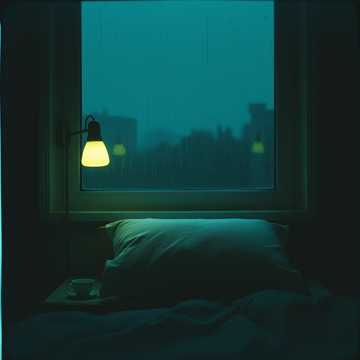 枕上落的雨