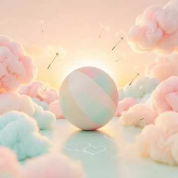 棉花糖云朵