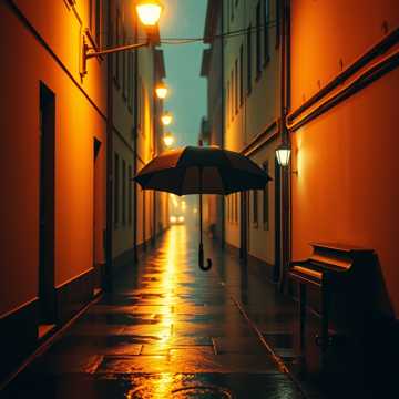 雨巷长镜头