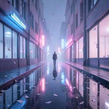霓虹陪我说谎