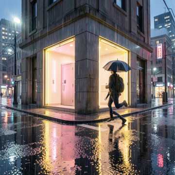 雨里赶考