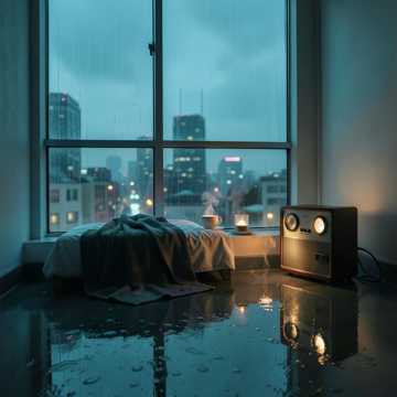 空酒杯与旧雨声