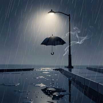 幕的雨天
