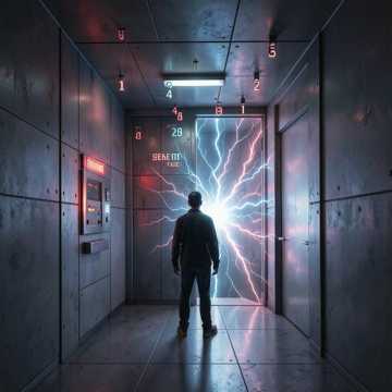 电梯数字悬停