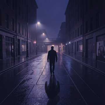零钱响的夜路