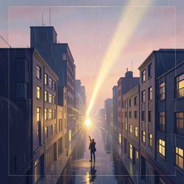 攥紧微光造太阳