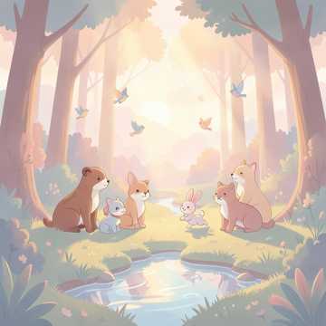 小动物晨光圆舞曲-版本2