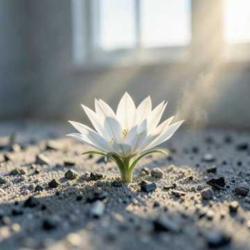尘埃生花