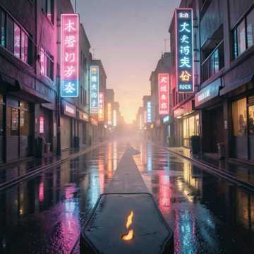 霓虹影子