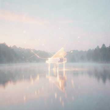 静湖微光