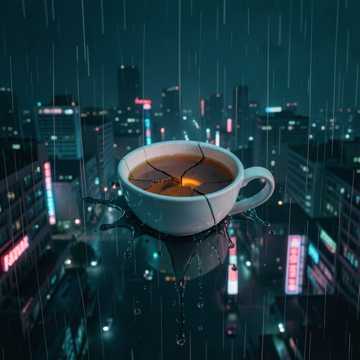 剩半杯的苦酿
