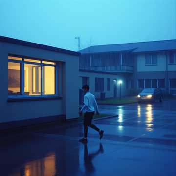 雨后的白衬衫