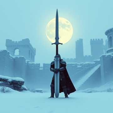 雪映残刃