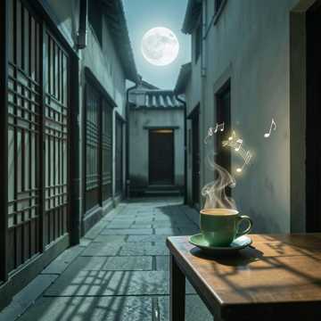 半杯绿茶