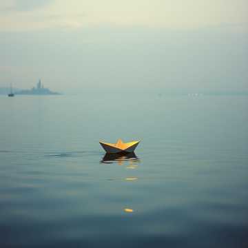纸船过湾