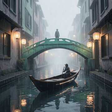 烟雨江南
