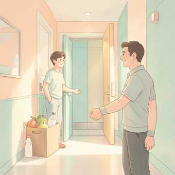 电梯里的早晨-版本2
