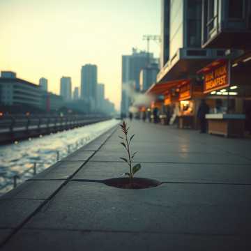 钢筋水泥里开花