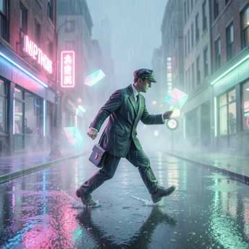 霓虹邮差