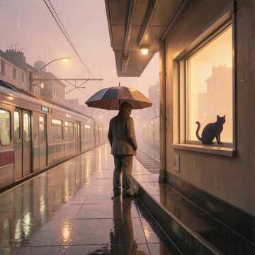 地铁雨的节拍