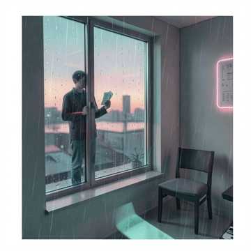 雨停在门外