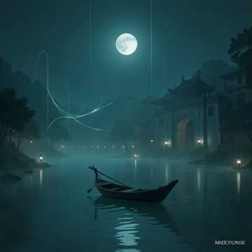 独舟月（林月如）