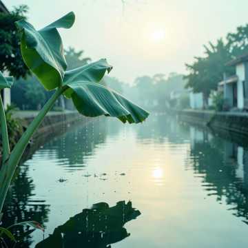 芭蕉听雨飘
