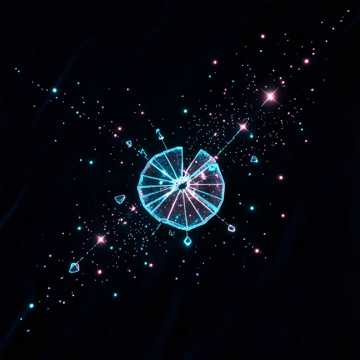 碎镜中星群