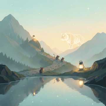 老鼠数星星
