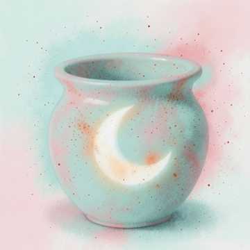 釉下藏月光