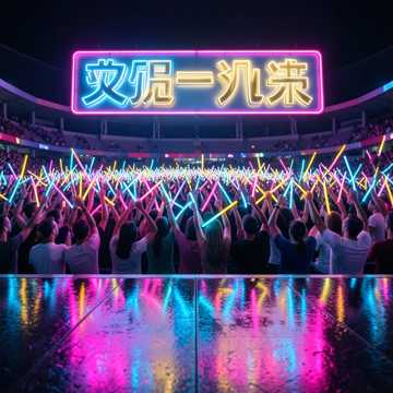 灯牌一起亮