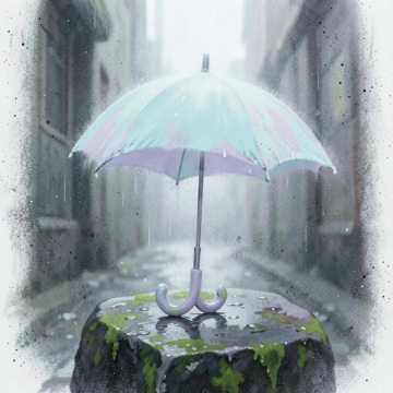 伞下旧雨声