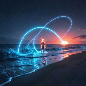 海是蓝的我是燃的