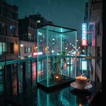 玻璃匣中雨