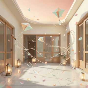 纸鸢追春风